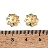 304 Stainless Steel Bead Caps STAS-P448-09N-G-2