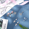 Tibetan Style Alloy Large Hole European Dangle Charms & Alloy European Dangle Charms PALLOY-PH0013-74-RS-4