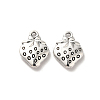 Tibetan Style Alloy Pendants X-TIBE-B001-45AS-2