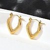 304 Stainless Steel Hoop Earrings for Women EJEW-L296-063G-1