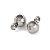 202 Stainless Steel Beads STAS-S151-02P-C-2