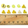 DIY Flat Round & Heart Acrylic & Glass Seed Beads Jewelry Making Findings Kits DIY-FS0006-43B-4