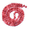 Crackle Glass Beads Strands GLAA-N046-004A-08-2