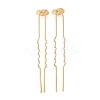 Brass Hair Fork Findings KK-H298-02A-1