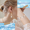 24Pcs 2 Colors 304 Stainless Steel Crystal Rhinestone Connector Charms STAS-SC0006-37-5