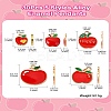 30Pcs 5 Styles Alloy Enamel Pendants ENAM-CJ0006-39-8