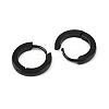 Personalized Unisex 304 Stainless Steel Huggie Hoop Earrings X-EJEW-G121-47-1-2