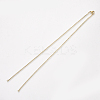 304 Stainless Steel Cable Chain Necklace Making STAS-T040-PJ209-2-54-3