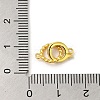 Rack Plating 925 Sterling Silver Fold Over Clasps STER-G038-06G-3
