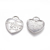 Tibetan Style Alloy Pendants X-TIBEP-A9142-P-RS-2