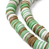 Handmade Polymer Clay Beads Strands CLAY-R089-8mm-T003-6