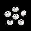 Imitation Jade Glass European Beads GPDL-N004-B14mm-A01-1