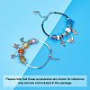 Handmade Lampwork European Large Hole Beads and Glass European Beads LPDL-TA0001-01S-11