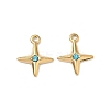 304 Stainless Steel Rhinestone Pendants STAS-L308-04A-G-1