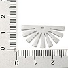 Non-Tarnish 304 Stainless Steel Pendants STAS-B056-17P-02-3