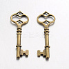 Tibetan Style Alloy Big Pendants LS-TIBEP-14692-AB-FF-1