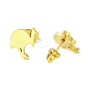 Cute Little Animal Theme 304 Stainless Steel Stud Earrings LS-EJEW-B041-04A-G-2