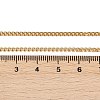 Unisex Casual Style 304 Stainless Steel Twisted Chain Necklaces STAS-O037-16G-2