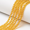 Glass Beads Strands EGLA-A034-T1mm-D17-1