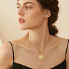 5Pcs 5 Styles Brass Locket Pendants KK-SC0007-17-5