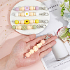 5Pcs 5 Colors Daisy Silicone Pendant Decorations HJEW-FH0001-71-3