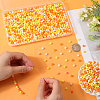 1000Pcs Frosted Opaque Acrylic Beads OACR-SP0001-32A-3