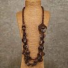 Bohemian Style Natural Coconut Beaded Double Layer Necklaces for Women FS-WGFADBE-03-1