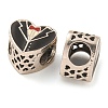 925 Sterling Silver Wedding Suit Shape European Beads FIND-NH0001-10P-2