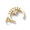 Brass Micro Pave Cubic Zirconia Pendants X-KK-E003-17G-2