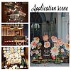 DIY Colored Drawing Wood Crafts DIY-PH0026-64-8