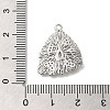 Rack Plating Brass Cubic Zirconia Pendants KK-M267-08P-3