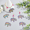 12Pcs Alloy Pendants FIND-NB0002-29-2