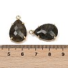 Natural Labradorite Faceted Pendants G-K347-05G-02-3