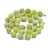 Natural Olive Jade Beads Strands G-K306-A04-10mm-2