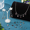 20Pcs Faceted Glass Charms RGLA-TADJ0001-01D-5
