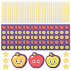 80 Sheets 2 Styles Self-Adhesive Teacher Reward Paper Stickers STIC-OC0001-01-1