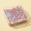 50G 2 Colors Opaque Mixed Color Acrylic Beads SACR-FS0001-10-3