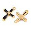 304 Stainless Steel & Glass Pendants GL-CBA5A59-02G-01-2