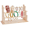 3-Tier Wood Scrunchie Riser Holders ODIS-WH0030-265-1
