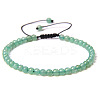 Adjustable Women's Green Aventurine Beaded Bracelet CN3407-5-1