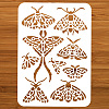 PET Hollow Out Drawing Painting Stencils DIY-WH0421-0036-1