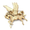 Pegasus Alloy Enamel Pins for Clothes for Women X-JEWB-F043-03-2