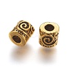 Tibetan Style Alloy Beads GLFH10235Y-NF-2
