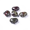 Natural Dragon Blood Heart Love Stone G-F659-A12-1