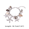 Trendy Charm Bracelets BJEW-PH0004-03-2