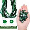 8 Strands 8 Style Frosted Natural Mixed Gemstone Round Beads Strands G-OC0002-06-2