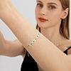 8Pcs 4 Styles Brass Chain Bracelets Making AJEW-TAC00067-8