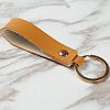 PU Leather Keychain with Iron Belt Loop Clip for Keys PW23021325902-1
