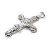 Non-Tarnish 304 Stainless Steel Pendants STAS-Z080-15P-2