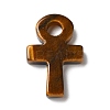 Natural Tiger Eye Pendants G-R492-03A-1